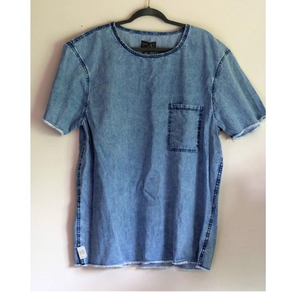 Zara Tops - DEADSTOCK ZARA MAN DENIM TOP Zara Tops - DEADSTOCK ZARA MAN DENIM TOP